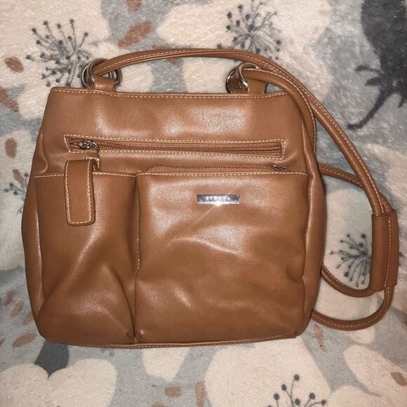 Strada Tan Leather Bag Great Condition - Picture 1 of 7